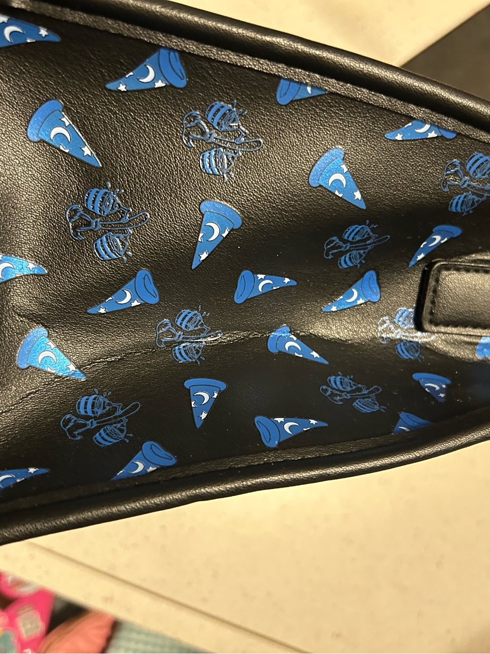 Disney Fantasia Black Embroidered
Mickey Sorcerer Tote Bag - Picture 11 of 11